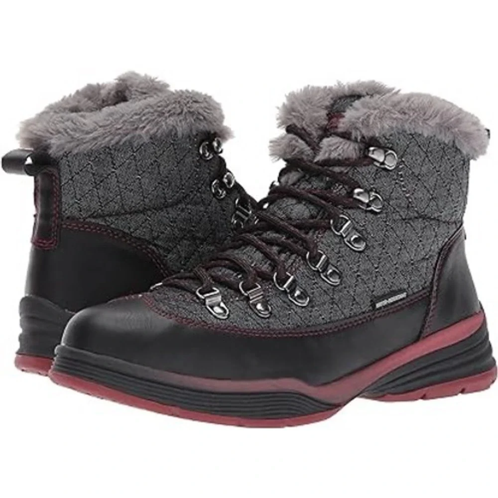 Jambu J Sport Everest Winter Boots Womens 8.5 Black Water Resistant Gorpcore